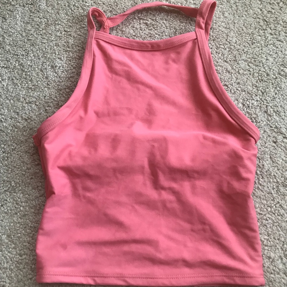 Kortni Jeane XS Salmon Squared up top